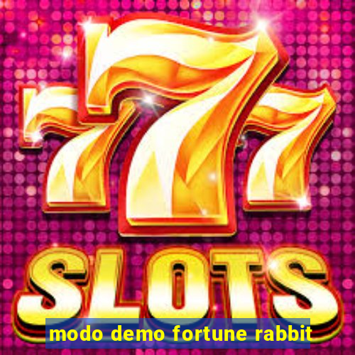 modo demo fortune rabbit